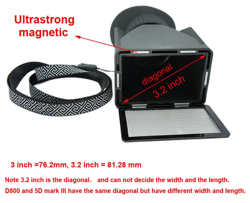 canon viewfinder eyecup optical glass for canon 5d3 5d4 5d mark iii 5d mark iv - Image 4 of 4