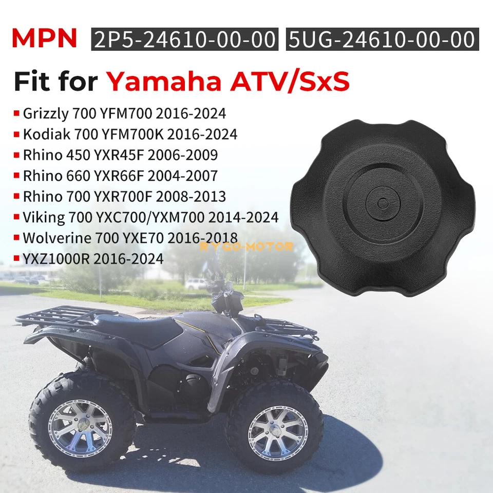 Tapa de gasolina para Yamaha Rhino 660 Hunter 2004 2005 2006 2007 2P5-24610-00 45865 Foto 2 de 4