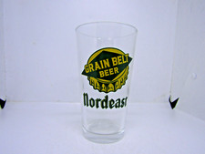 Vintage Grain Belt Beer Noerdeast advertising pint glass - Pub man cave decor