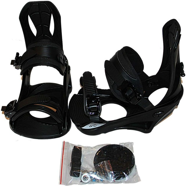 snowboard bindings adult men's size large black 2021 model New eBay