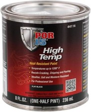 POR-15 High Temperature Paint, High Heat Resistant Paint, Weather and Moisture