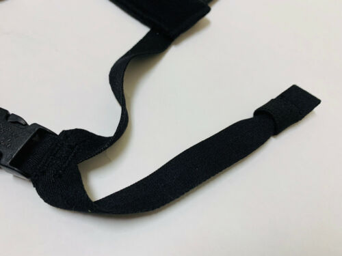 CINTURINO MENTO NERO OLDGEN MSA ACH MICH RICAMBIO 4 PUNTI M/L NUOVO 2605 - Foto 6 di 9