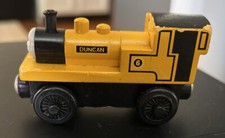 Thomas Friends Wooden Railway DUNCAN Train Engine Car Retired