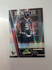 2007 Playoff Absolute Mem Rookie Spectrum Silver 081/100 Amobi Okoye!! #204