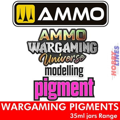 Wargaming Universe PIGMENTS Range 35ml Glas Modelliermunition von Mig Jimenez