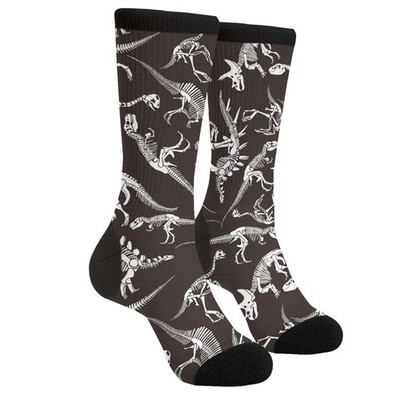 Sigouyinei Casual Funny Funky Novelty Socks For Men Women 1 Black and White29