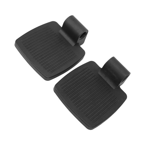 2pcs Rollstuhl Fußstützen Professionelle Kunststoff-Ersatz Rollstuhl Fußplat NTS - Bild 3 von 22