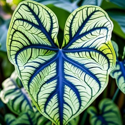 Blue Hawaii Elephant Ears- Stunning and Rare Color- Perennial Hosta, Elephant
