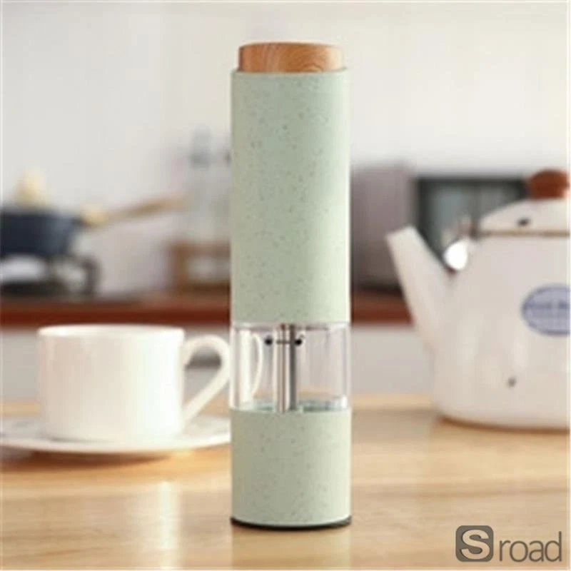 Electric Automatic Salt And Pepper Grinder Set Adjustable Coarseness Grinders