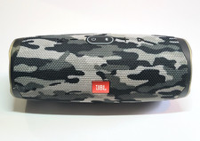 JBL CHARGE 4 Wireless Portable Bluetooth Waterproof Speaker Black Camo Used