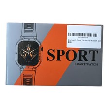 Sport Smart Watch Fitness Tracker Bluetooth Call Heart Rate Monitor Rugged Orang