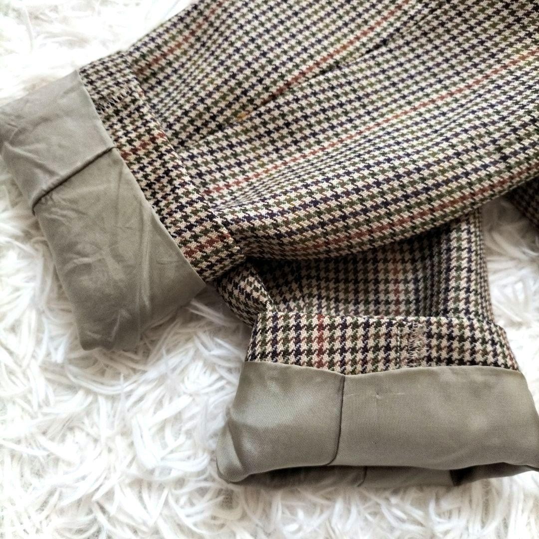 BURBERRY houndstooth pattern tailored Jacket Blou… - image 9