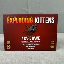 Exploding Kittens Card Game Complete Original...