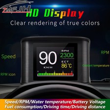 Affichage tête haute P10 P10-Pro OBD compteur de vitesse numérique intelligent alarme de vitesse compteur