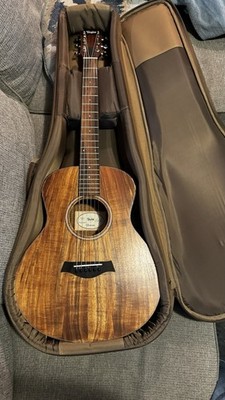 Taylor GS Mini-e Koa 6 String Acoustic-Electric Guitar with case and accessories