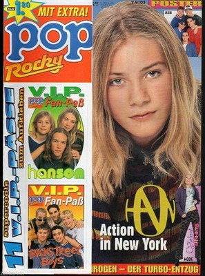 POP ROCKY 42 / 8.10.1997 / ´N SYNC, BOYZ, HANSON, PRODIGY, + STICKER