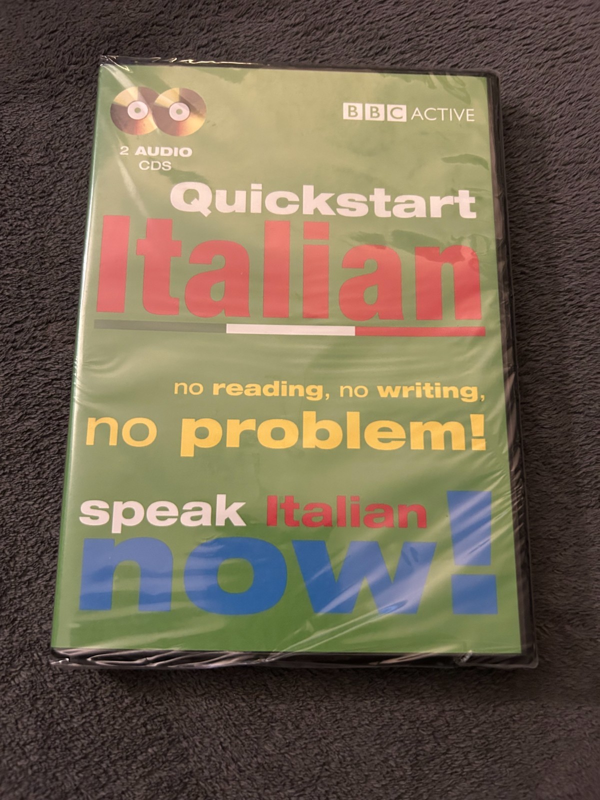 Quickstart Italian CD (Brand New and Sealed) Free P+P