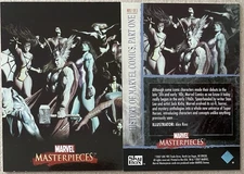 MARVEL MASTERPIECES 2007 SPLASH PAGE CHASE CARD #1, ALEX ROSS, SKYBOX, NM