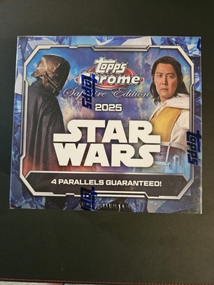 2025 Topps Chrome Star Wars Sapphire Edition - Hobby Box..