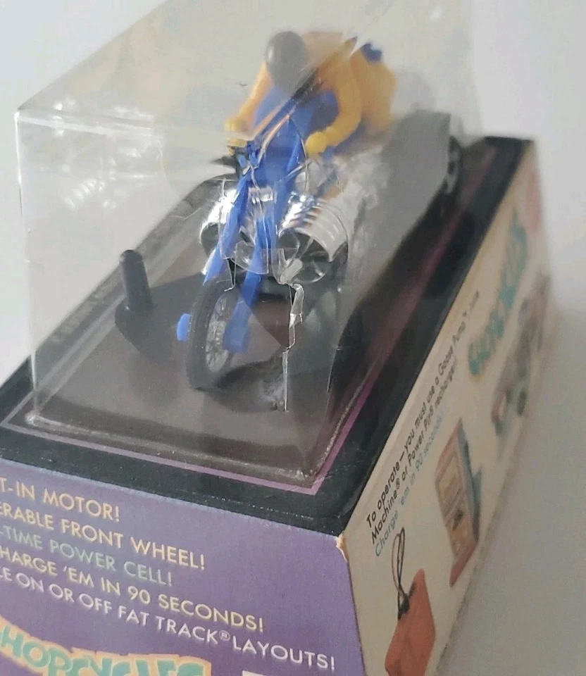 CHOPPER TRIKE W/ RIDER HOT WHEELS 1971 MATTEL SIZZLERS CHOPCYCLES BLOWN TORCH - Image 3 of 4