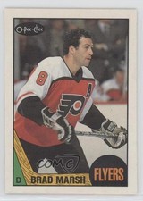 1987-88 O-Pee-Chee Brad Marsh #128 0a4