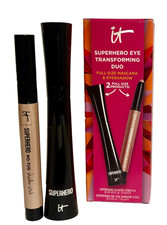 IT COSMETICS Superhero Eye Transforming Duo Full Size Mascara Eyeshadow NIB