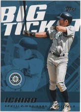 Ichiro 2009 TOPPS TICKET TO STARDOM BASEBALL Big Ticket #BT-1 Mariners