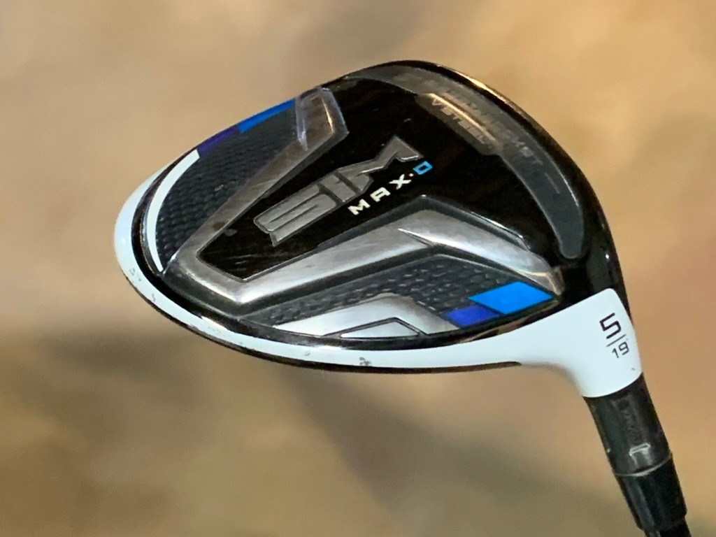 Taylormade Sims Max 5 wood, RH, Stiff Mitsubishi Chemical Ck blue shaft