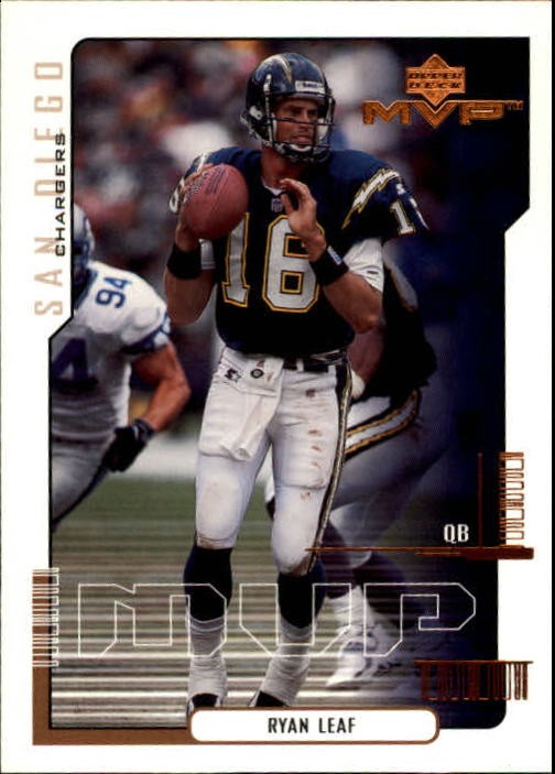 2000 Upper Deck MVP #150 Ryan Leaf - FB