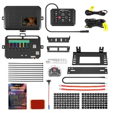 Touch Control Panel 6 Gang For 4x4 Off-Road UTV Boat RGB Backlight 60A 12V-24V