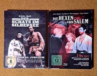 Der Schatz im Silbersee - Mediabook (BD+DVD) dazu Die Hexen von Salem als Bonus