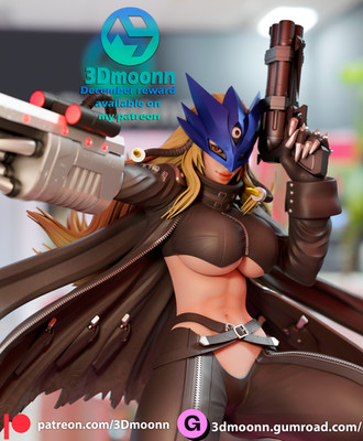 Beeltarmon Digimon - Figure 3d Print Model kit Unpainted Unassembled