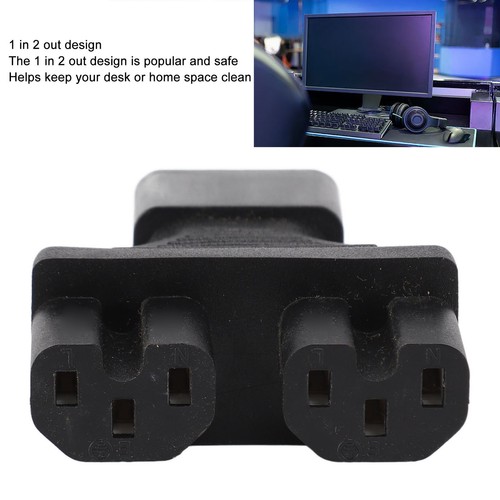 IEC320 C14 To C15 Power Adapter Professional Male To Female C14 To C15 Power FY - Afbeelding 15 van 23