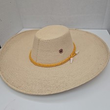 Vintage PIGALLE Hat / Sombreros Y Adornos/Carnauba Straw