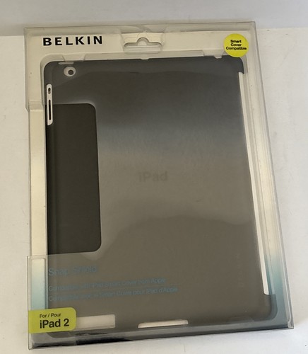 Belkin Snap Shield Cover I Pad 2 Black - Picture 1 of 3