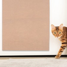 Cat Scratching Mat - 78.6x15.72inch Self Adhesive Cat Scratch Couch Protector -