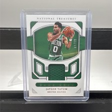 Panini National Treasures Game Gear Jayson Tatum #GG-CTJ /99 Celtics MEM