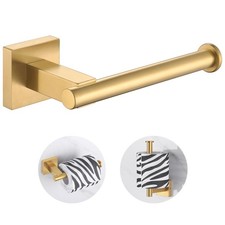 Brushed Gold Toilet Paper Holder, SUS 304 Stainless Steel Bathroom Toilet Pap...
