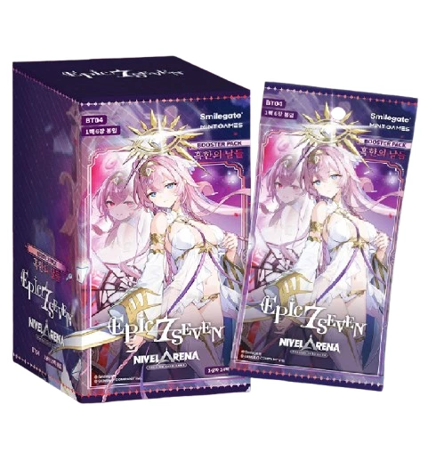 Epic Seven Nivel Arena BT04 Frost Days Booster Box 24 Packs Korean TCG Sealed - Image 2 of 4