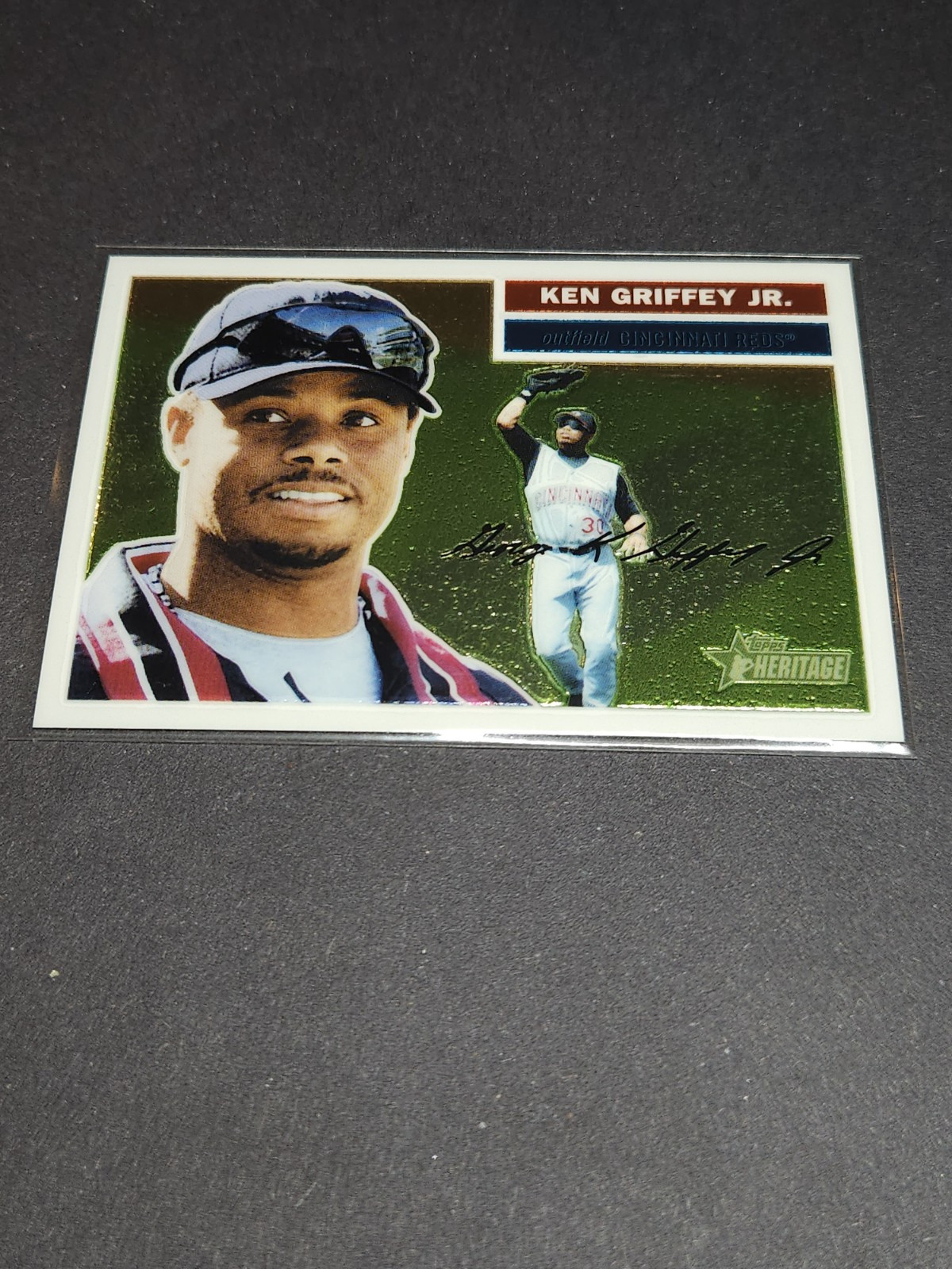 2005 Topps Heritage Chrome Ken Griffey Jr #25 Limited 1956