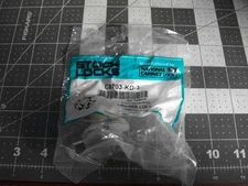 6-Compx National C8703-KD-3 Cabinet Drawer Dead Bolt Locks Keyed Different brass