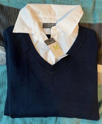 Pullover mit Hemdkragen