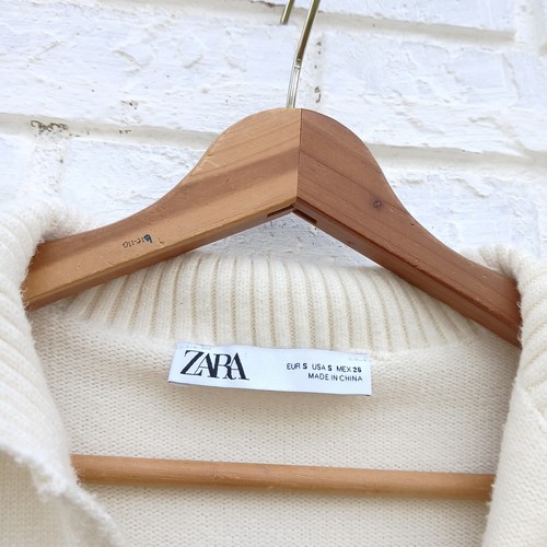 Maglione maglia maglione a righe Zara taglia S - Foto 4 di 7