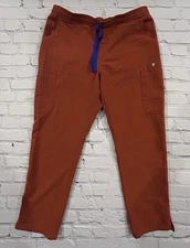 FIGS Auburn Large Petite Yola Scrub Pants Limited Edition.