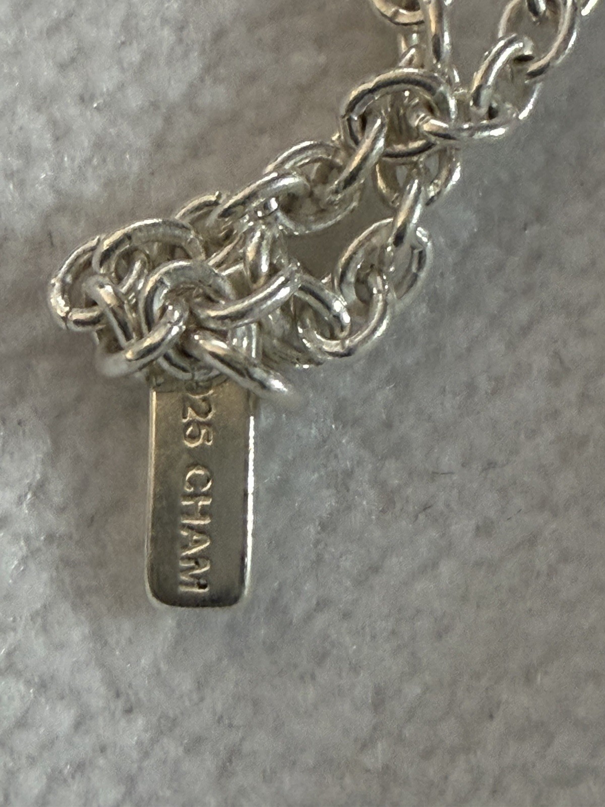 Chamilia 925 Sterling Silver Stackable Charm Neck… - image 4