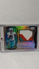 2021 Panini Certified Fabric Mirror bronze Signed Jaylen Waddle #208 113/199 