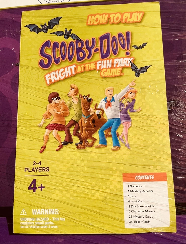 Scooby-Doo Fright at the Fun Park Juego de Mesa Buffalo Games 2016 Family Mystery Foto 3 de 4