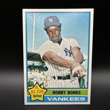 1976 TOPPS #380 BOBBY BONDS BASESBALL CARD, NEW YORK YANKEES