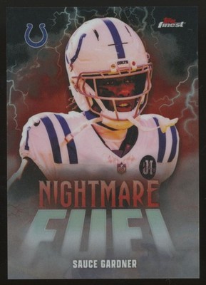 2025 Topps Finest Sauce Gardner Nightmare Fuel SSP #NF-10