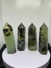 Prehnite Polished Tower - Crystal